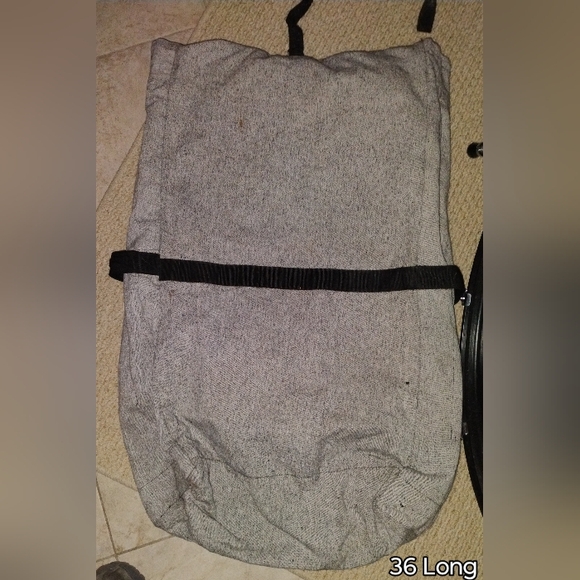 Heavy duty canvas duffle bag with top opening - Picture 5 of 5